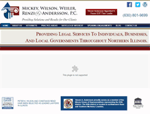 Tablet Screenshot of mickeywilson.com